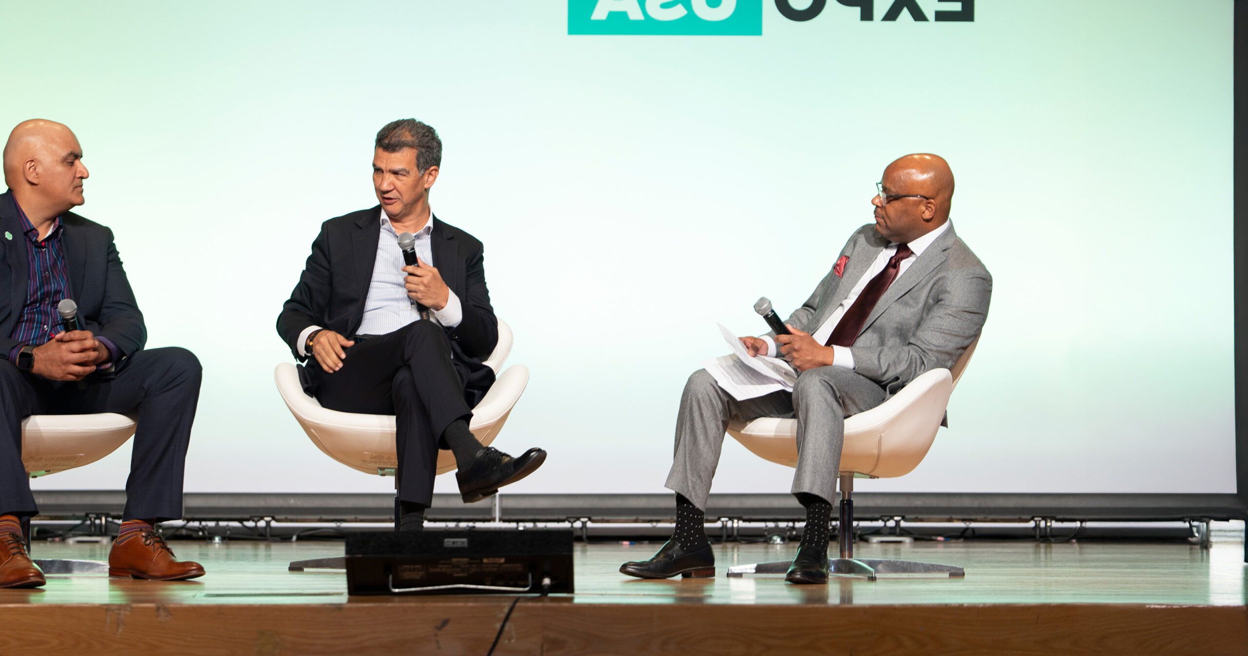 michael hancock at speaking event